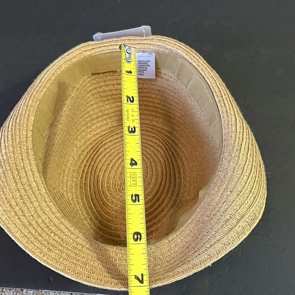 Tommy Bahama Kids Boys Fedora Hat Size S Beach Golf Boat Preppy Travel Easter